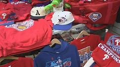 Vintage Phillies shirts, jackets and more at Past to Present Vintage in Barrington, NJ