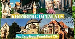 KRONBERG IM TAUNUS DAY TRIP FROM FRANKFURT+Kronberg Castle
