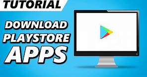 How to Download Play Store Apps on PC | How to install Google Play Store App on PC or Laptop! (2023)