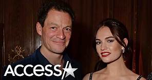Lily James ‘Shocked’ At Dominic West’s Marriage Statement (Reports)