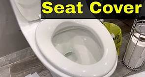 How To Make A Toilet Seat Cover From Toilet Paper-Easy Tutorial