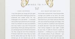 Wings to Fly Necklace Set | Bryan Anthonys