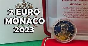 2 Euro Principe Ranieri III - Monaco 2023 - Moneta Proof BE FS Quanto Vale? Valore della Moneta