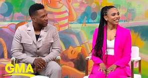 Leslie Odom Jr. and Nicolette Robinson talk about new children’s book | GMA