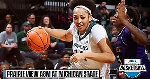 Prairie View A&M at Michigan State | Highlights | Big Ten Women's Basketball | Dec. 20, 2022