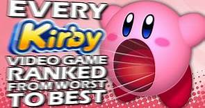 Every Kirby Game Ranked From WORST To BEST