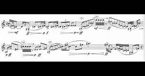 Luciano Berio - Sequenza IXa (1980) for clarinet solo, Gleb Kanasevich - clarinet
