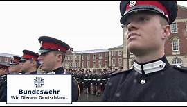 Offiziersanwärter der Bundeswehr auf der Royal Military Academy