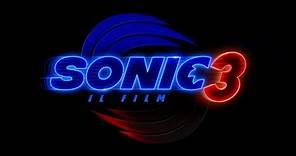 SONIC 3 IL FILM (2024) | Annuncio del logo ufficiale del film con il riccio blu