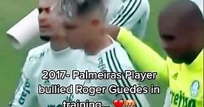 Palmeiras players bullied Roger Guedes🥺 #Shorts