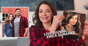 Erica Durance Live Signing | SMALLVILLE • SAVING HOPE • SUPERGIRL (January 2024)