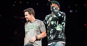 Mark Wahlberg Surprises Crowd at New Kids on the Block Concert!