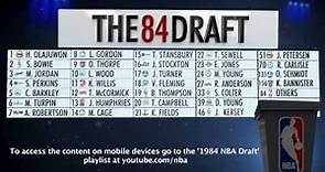 30th Anniversary of the 1984 Draft- NBA's Interactive 1984 Draft Board