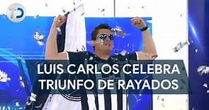Luis Carlos celebra en Telediario el triunfo de Rayados tras clásico Regio 129