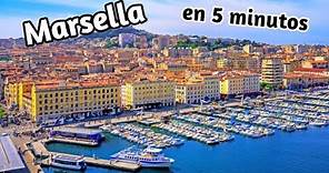 ✔️ MARSELLA en 5 minutos (4K) 🟡 TOP 10 lugares imprescindibles | Francia