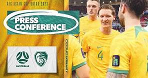 Kye Rowles: We're focussed on the enormity of this tournament | Press Conference | Australia v Syria