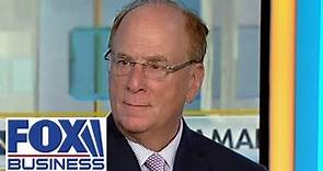 BlackRock CEO Larry Fink: The economy is in a very good position
