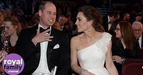 The Duke and Duchess of Cambridge arrive at BAFTAs