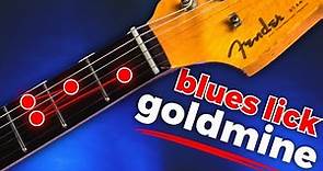 Pro Blues Guitarists Solo With THIS (not just scales…)
