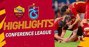 ZANIOLO TORNA AL GOL! | Roma 3-0 Trabzonspor | UEFA Conference League | Highlights 2021-22
