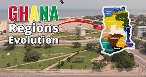 How Ghana regions were created