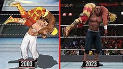 John Cena Evolutions in WWE Games!