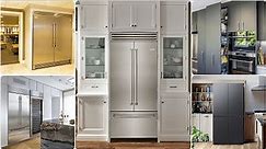 Refrigerator Cabinets Goals! Take a Look a Modern and Fantastic Refrigerator Cabinets Designs