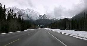 Jasper to Hinton, Alberta on Yellowhead Highway Time Lapse Drive