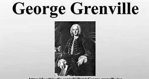 George Grenville