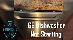 How to Fix #GE #Dishwasher Not Working When Pressing Start | Diagnose & Repair | Model PDW9980N00SS
