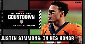 Justin Simmons: In His Honor | Sunday NFL Countdown
