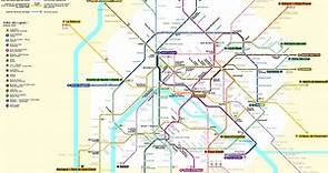 Metro de Paris - Mapa, Líneas, Horarios y Billetes | mapa-metro.com