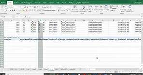 Como analizar bases de datos de gran extensión en Excel
