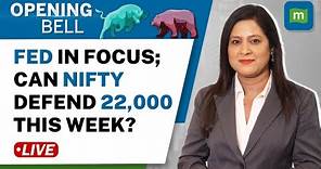 Live: Which Way Will Nifty Swing As Fed Takes Centrestage? More Pain For Smallcaps? | Opening Bell