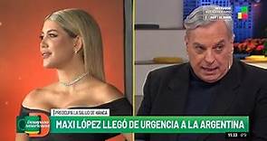 Preocupa la salud de Wanda Nara: Maxi López llegó al país y habló