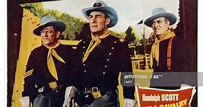 7th Cavalry (1956) Randolph Scott, Barbara Hale, Jay C. Flippen