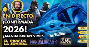 ¡Noticias! Película Mandalorian Confirmada 2026 + ¿Mando 4 Vive? + Bad Batch 3 Show de la Sombra 36