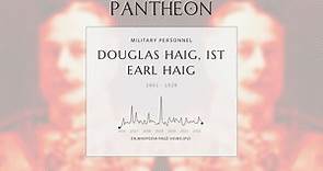 Douglas Haig, 1st Earl Haig Biography - British Field Marshal (1861–1928)