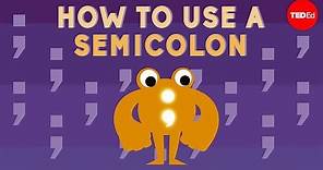 How to use a semicolon - Emma Bryce