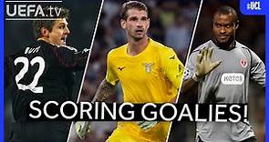 Ivan PROVEDEL's & the other FIVE #UCL GOALS scored by GOALKEEPERS