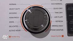 Samsung White Gas Steam Dryer DV50K7500GW - Overview