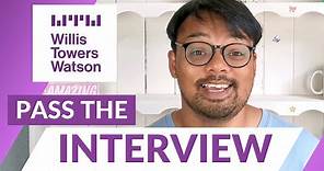 Pass The Willis Towers Watson Hirevue Interview | Willis Tower Watson Video Interview