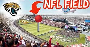 What would the Jaguars Daytona Speedway NFL Field look like??