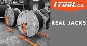 Feeding wire with iTOOLco Real Jack Stands