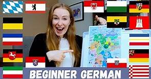 The 16 Federal States Of Germany (An Introduction) │Beginner German