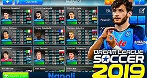 Plantilla del Napoli para el dls 2022-2023(Dream league soccer 19)