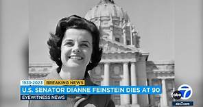 A look back at Sen. Dianne Feinstein's life and career
