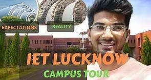 IET Lucknow Campus Tour Best Video