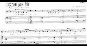 Luciano Berio - Quattro canzoni popolari (1946 -1952)