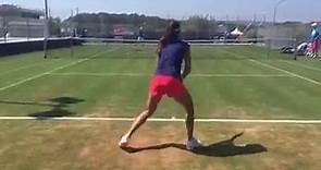 Ana Ivanovic - Final prep for Mallorca Open and the grass...